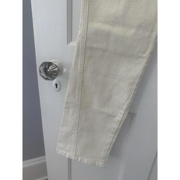 Apiece Apart Camilla Cream Straight Leg Jeans Denim $285 NWT 31 Tuckernuck - Picture 7 of 7